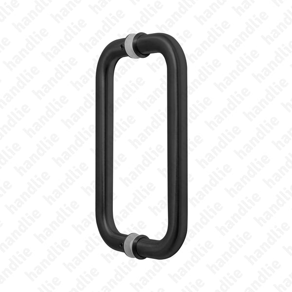 A.IN.8323.A - Back to back pull handle for doors - Stainless Steel