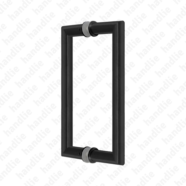 A.IN.8324.A - Back to back pull handle for doors - Stainless Steel