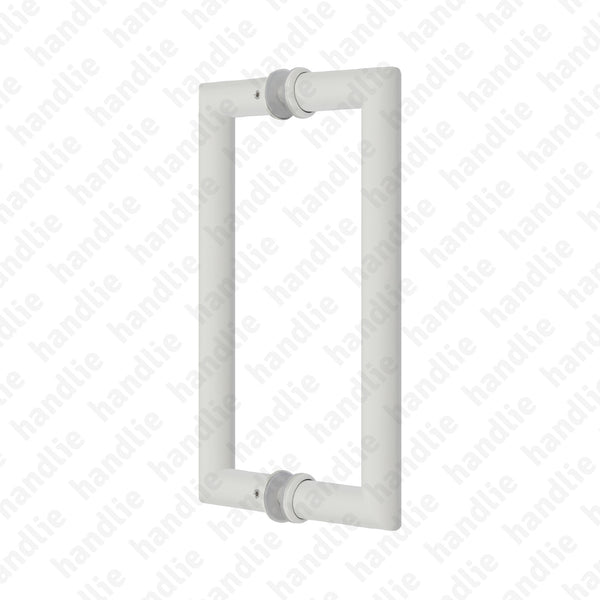 A.IN.8324.A - Back to back pull handle for doors - Stainless Steel