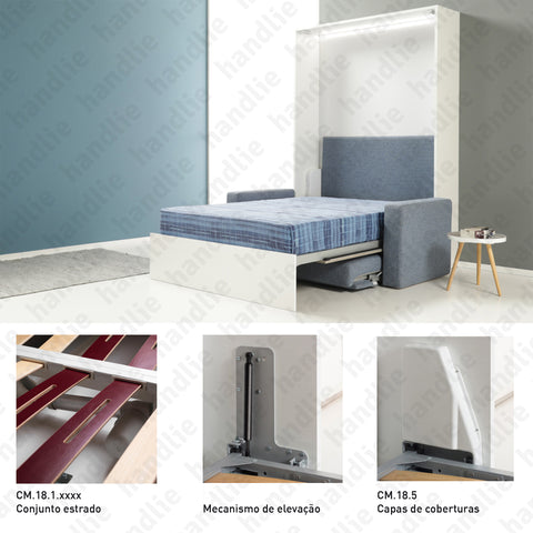 CM.18 - System for folding bed - Vertical