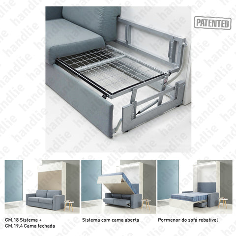 CM.19.4 - Mechanism for folding sofa - Compatible with CM.18