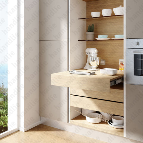 EC.1157 - OPLA - Hardware system for concealed / pull-out tables