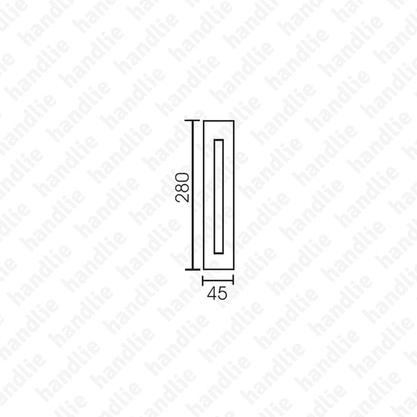 A.102 - Pull handles for doors - Matt Black