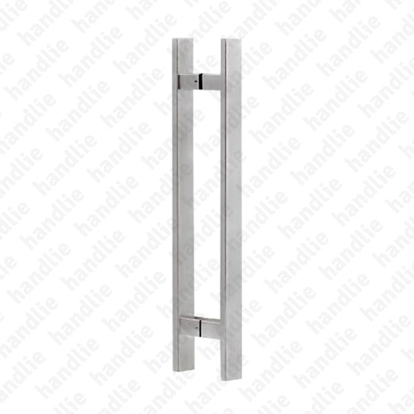 A.IN.8407P - Back to back pull handles for doors - STAINLESS STEEL