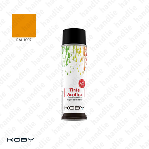 ACRYLIC SPRAY PAINTS - Yellow RAL 1007