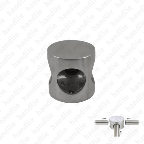 ASM.833 / ASM.833.A - Headrail connector - 90º and 180º - Stainless Steel