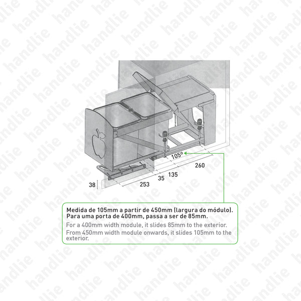 BL.580 - Automatic bin