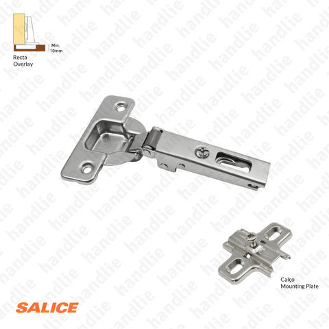 C1A6 - Salice 100 Series - Articulated cup hinges - Specially for minimum thicknesses of 10mm and onwards