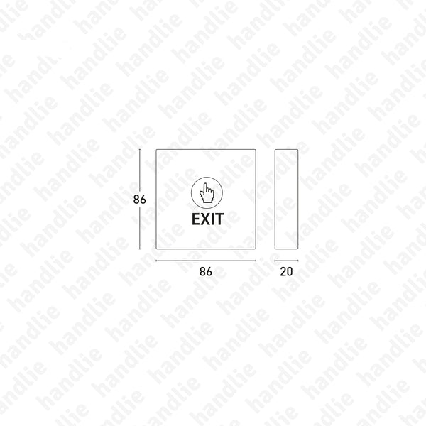 CA.6936 - Touch EXIT button