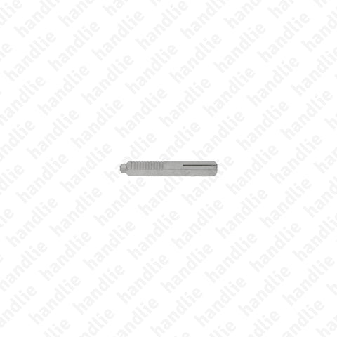 CAV.R8 - Square spindle for single turning handle Q.8 - STEEL