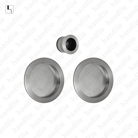 CE.KIT.66.CD - Round flush handle kit Ø58