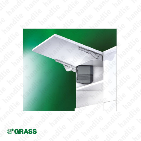 CM.T71 - KINVARO Lid Stay - Lift mechanism with spring - damper - 3D Adjustment | GRASS