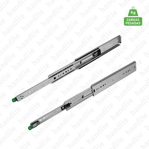 COR.A78.2L - with stay closed/open feature - Double extension / Full extension slide up to 1500mm / 325kg