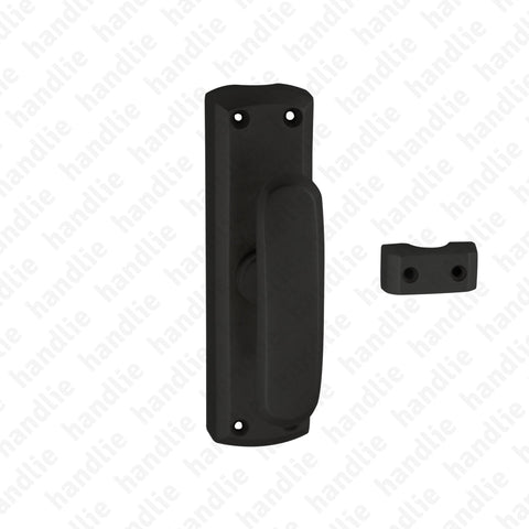 CRM.896.L16 - Surface espagnolette bolt - Matt Black