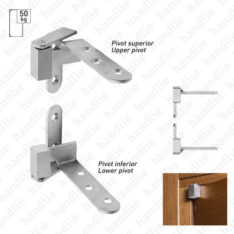 D.1972 - Square pivot - Steel