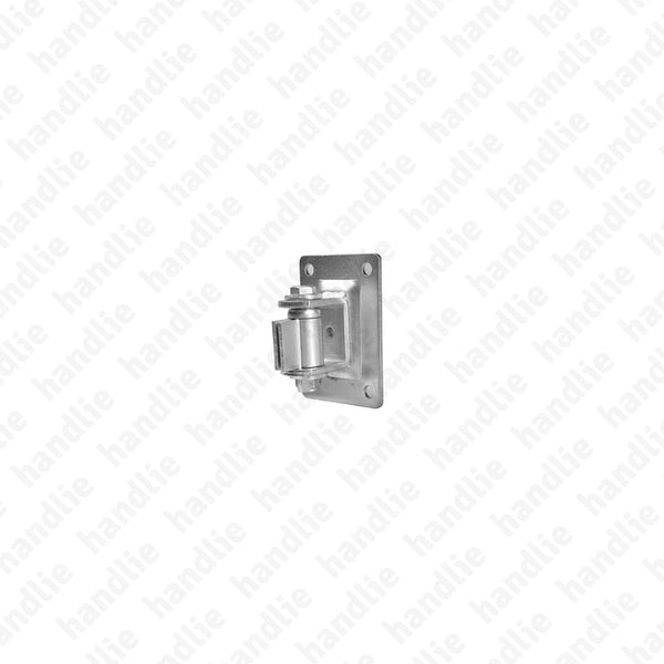 D.523 - Adjustable hinge with plate - Steel