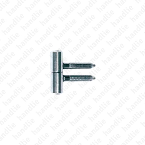 IN.05.028 - Ø14 Drill-in hinge for doors or windows - Stainless Steel