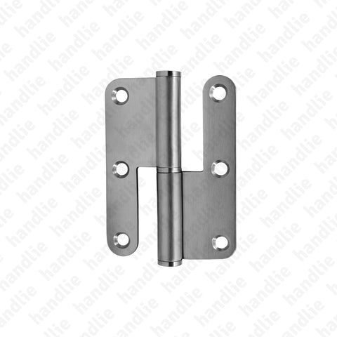 D.8313AR - Hinge with round leaves - Stainless Steel