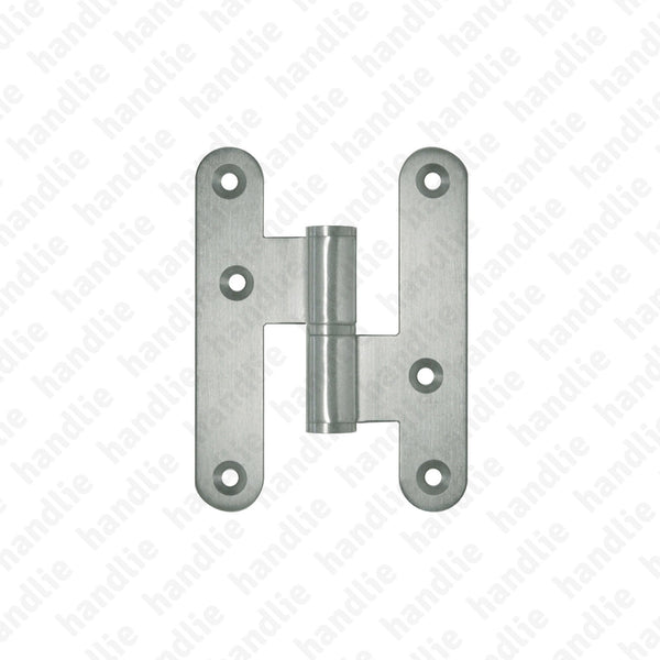 D.8323.AR - Hinge with round leaves - Stainless Steel