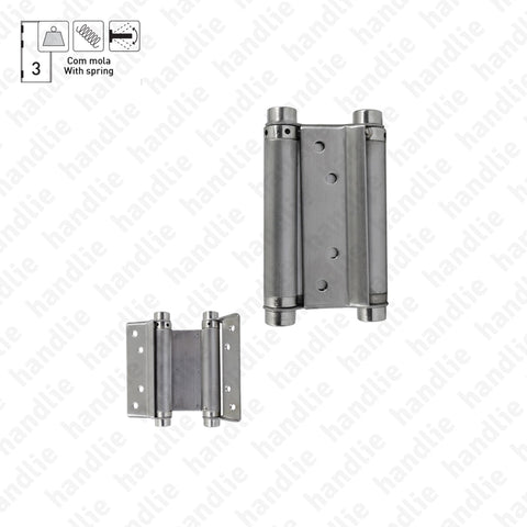 DM.652 Double action - Double action spring hinge - Stainless Steel