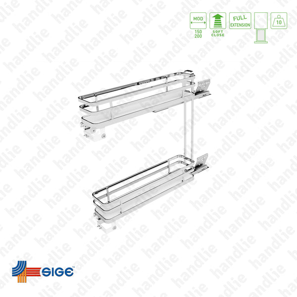 EC.002.IP - Multipurpose base pull-out for bottles / detergents for front door application