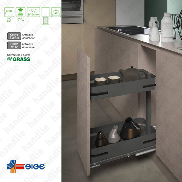 EC.004.M - Multipurpose base pull-out for front door application - GRASS