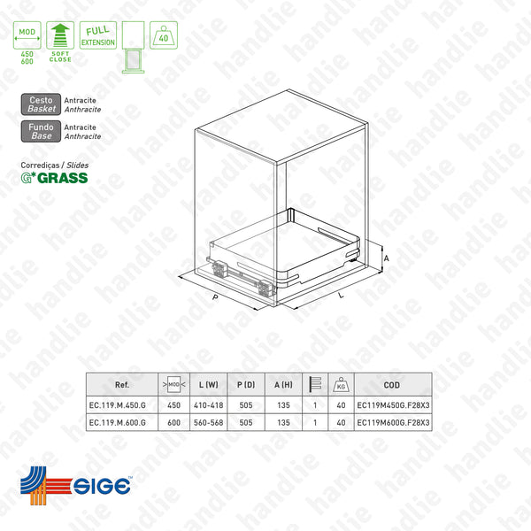 EC.119.M - Multipurpose basket - GRASS