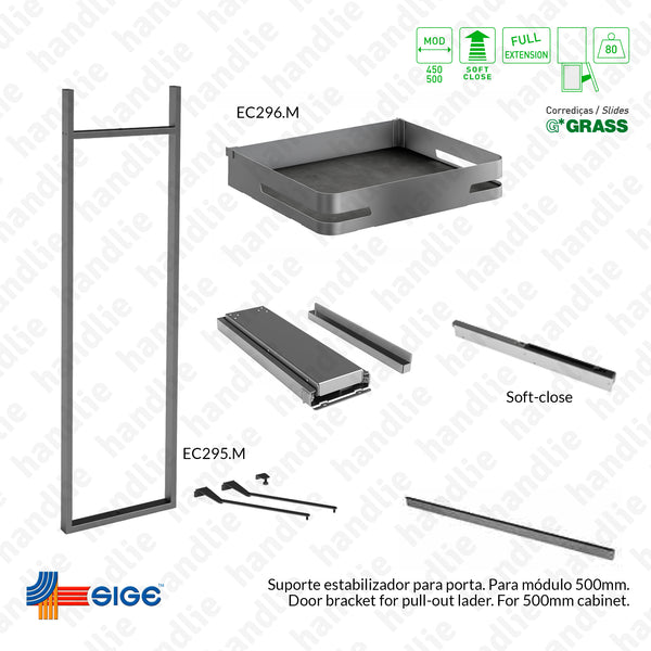 KIT EC.295.M - Multipurpose larder with 5 baskets