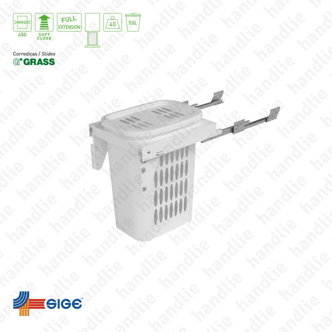 EC.590 - Multipurpose basket with full extension slide