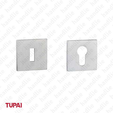 ENT.4048.5SQ / ENT.4049.5SQ - Square escutcheon kit 52x5mm