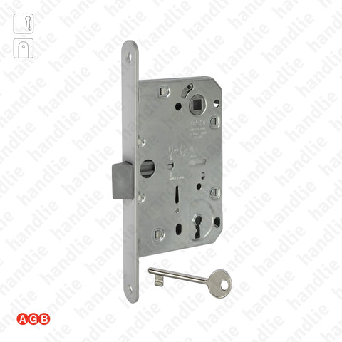 F.110.1.01.R - Mediana Evolution - Mortise lock with key