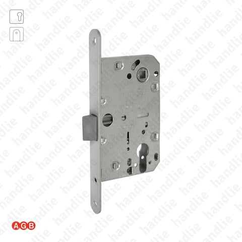 F.110.1.03.R - Mediana Evolution - Mortise lock for euro cylinder