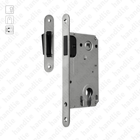 F.114.91.03.R - Magnetic mortise lock - For Cylinder
