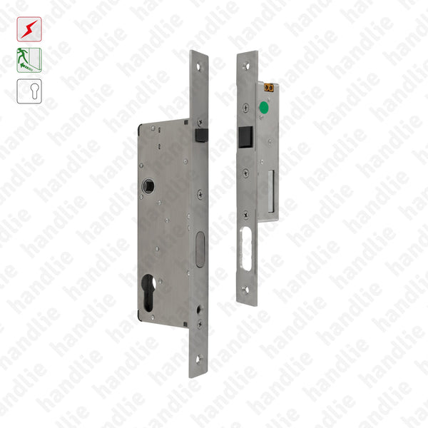 F.1360 Twin Lock Kit - Automatic panic lock + Electric strike