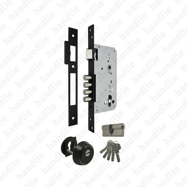 F.510.1.03 - Security mortise lock for euro cylinder