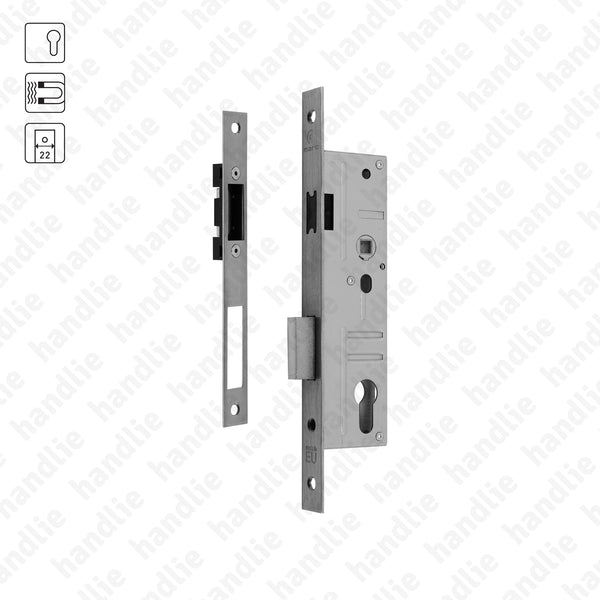 F.528.91.03 - Magnetic mortise lock for cylinder