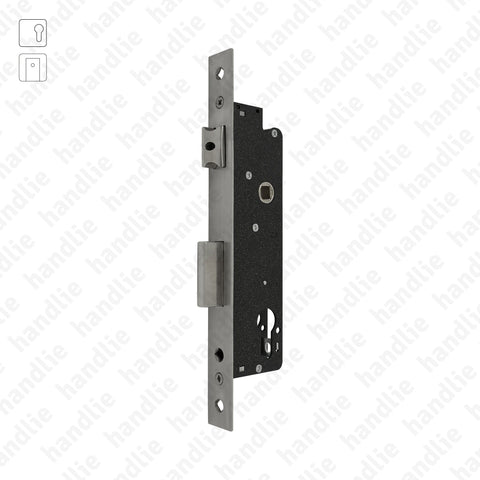 F.779.1.03 - Mortise lock for euro cylinder - Stainless steel