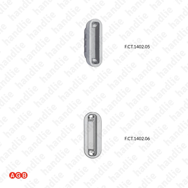 F.CT.1402 - Strike plates for Mediana Polaris and Evolution locks