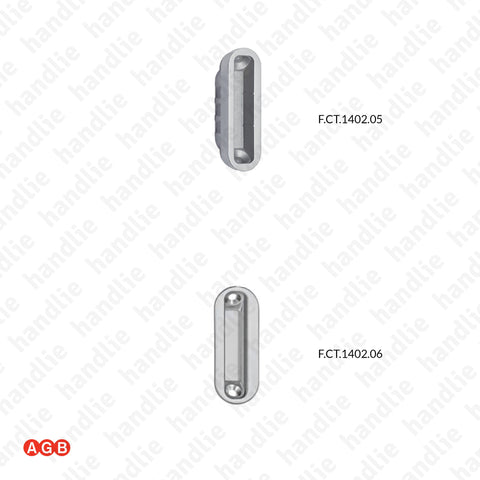 F.CT.1402 - Strike plates for Mediana Polaris and Evolution locks
