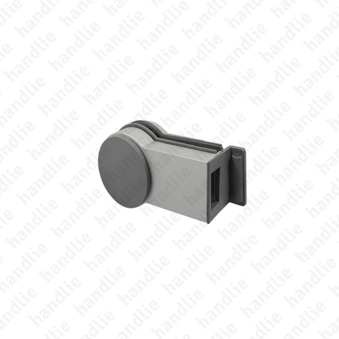 F.CX.GL1 - Latch strike box for glass doors (2nd leaf) - Premi apri Forma Series