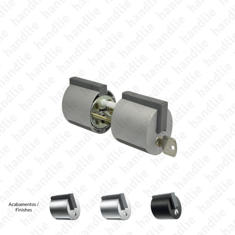 F.F13V - Premi Apri FORMA Series - Cylindrical Lock Key / Button - For glass