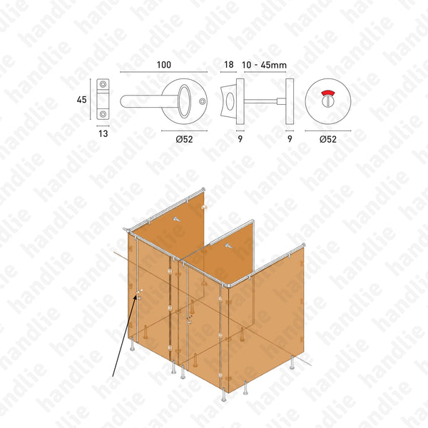 FX.2039 - WC turn and release with indicator