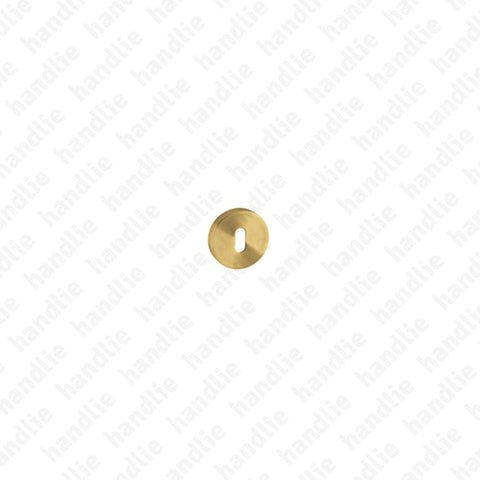 IN.04.28R.P08.M - Standard Escutcheon - TITANIUM - Stainless Steel