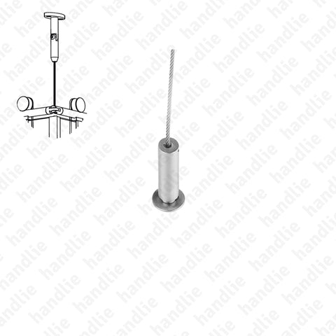 CA.IN.10.716 - Support and suspension for steel wire rope - 2,5 and 3mm