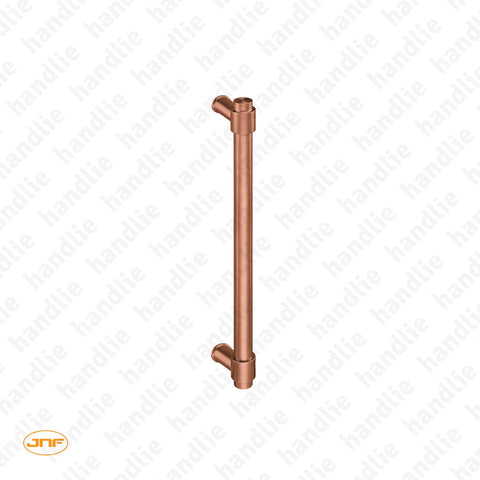 IN.07.123.D.T STOUT - TITANIUM - Pull handle for door - Stainless Steel
