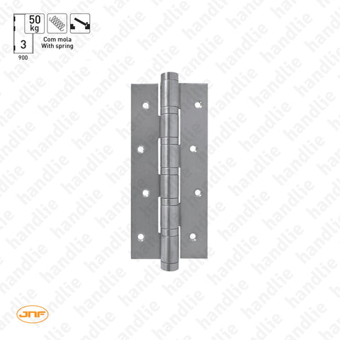 IN.05.656 - Single action spring hinge 180mm - Stainless Steel