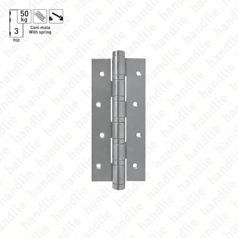 DM.5656 - Single action spring hinge 180mm - Stainless Steel