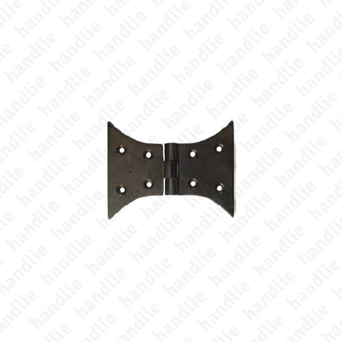 LM.218.D - Butterfly hinge for shutters - Brass