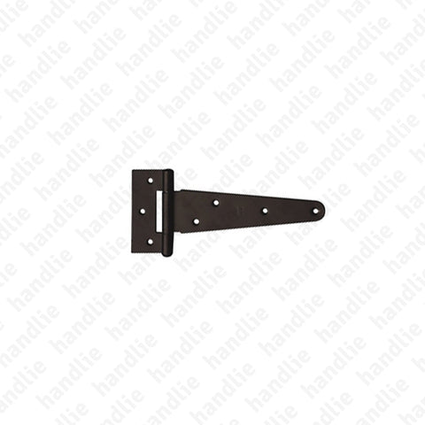 LM.550x100 - Tee hinge for shutters - Matt Black