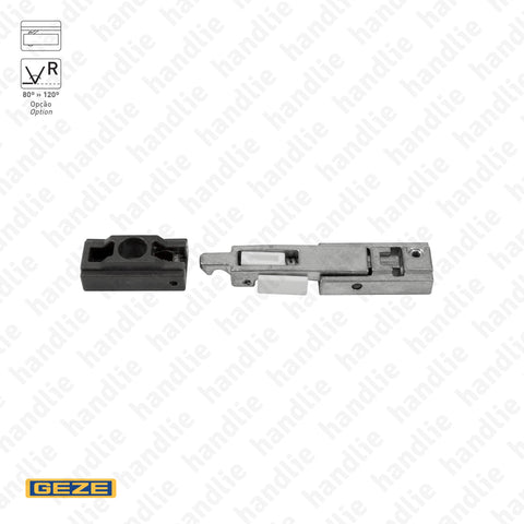 MACE.129145 - Hold-open device for guide rail for MG.99728 and MG.99735 | GEZE